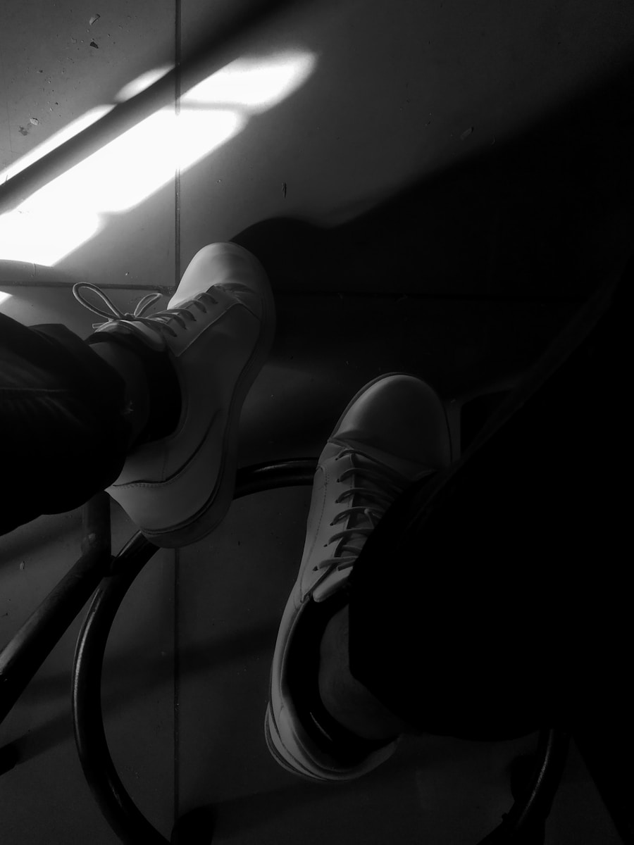 Photo "sneakers with a suit"